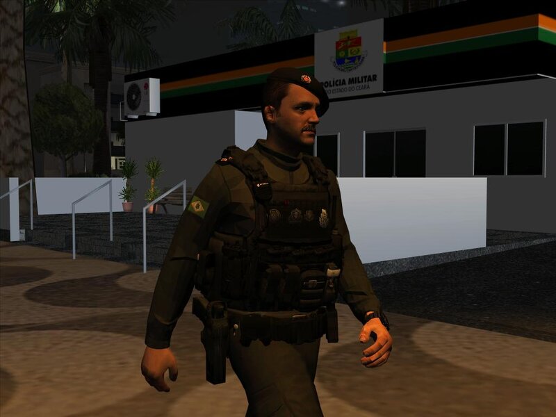 GTA San Andreas Skin de Capitão PMCE Fardamento 2022 Mod - GTAinside.com