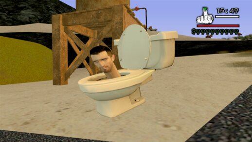 Skin De Skibidi Toilet Original Mike