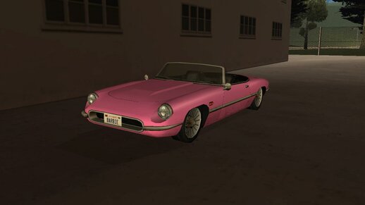 Barbie Car Parked