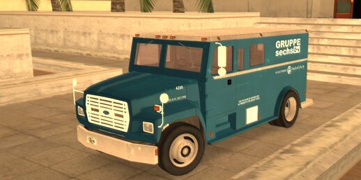 Ford F700 Armored Truck '85
