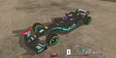 Mercedes AMG F1 W12 with 2023 Livery