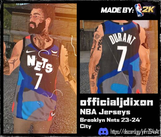 Brooklyn Nets 23-24' City Jersey