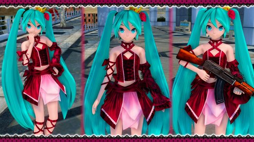 PDFT Hatsune Miku Vintage Dress