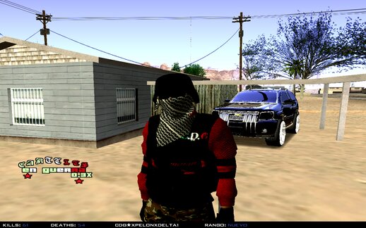 Skin Sicario Del CDG V1.