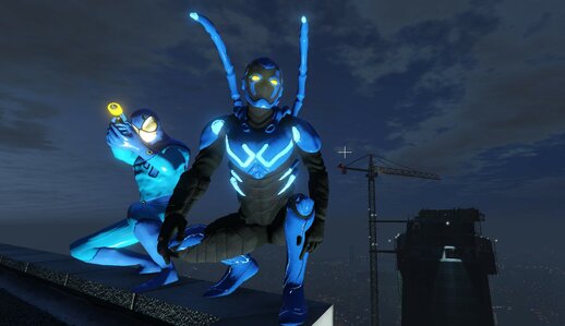 BLUE BEETLE 2Pack DELUXE [ Addon Ped ]