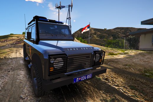 Land Rover Defender Zandarmerija [Replace | ELS]