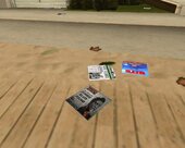 Rubbish on the ground from GTA 3/GTA VC for SA (asi plugin)