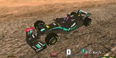 Mercedes AMG F1 W12 With 2023 Livery And 18 Inch Tyre for Mobile