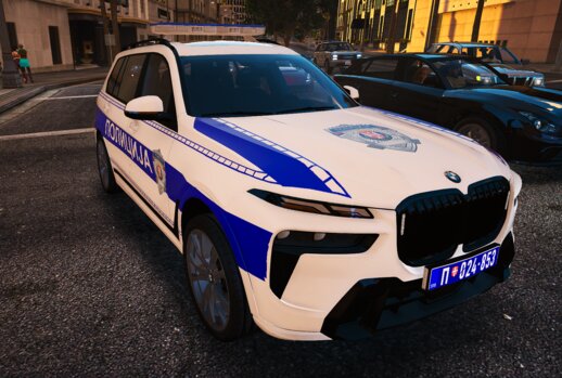 BMW X7 2023 - Serbian Police (BMW X7 - Policija Srbije) [Replace + ELS ]