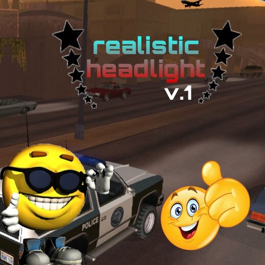 Realistic Headlight V1 for Mobile