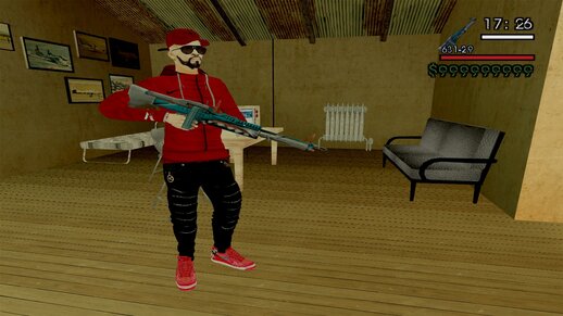 M60 Chico Salvavidas De Free Fire