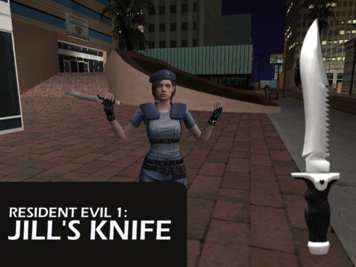 Resident Evil 1 Jill's Knife