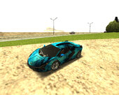 Techno Gamerz Lamborghini With Real Sound For Gta SA PC