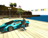 Techno Gamerz Lamborghini With Real Sound For Gta SA PC