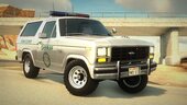 Ford Bronco Police 1982 V1.1