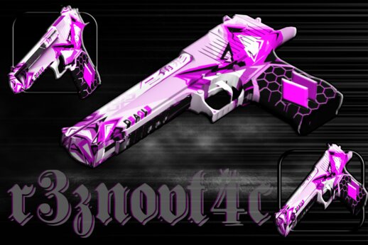 Desert Eagle Amethyst Disintegration