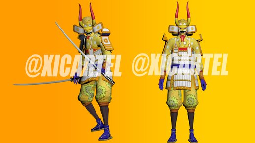 KikunoJo Samurai Suit From OP