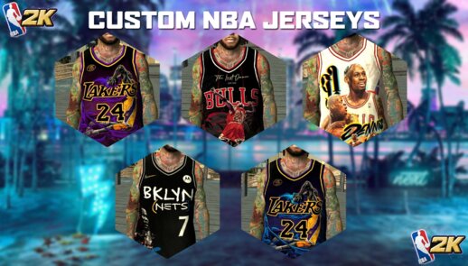 Custom NBA Jersey Pack