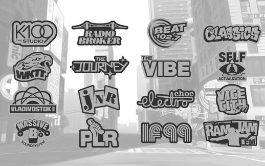 IV Higher Resolution Radio Logos