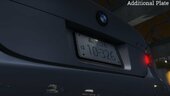 Japanese License Plates[Add-on] (+ White Album 2/冬馬 かずさ Edition) - Anime 