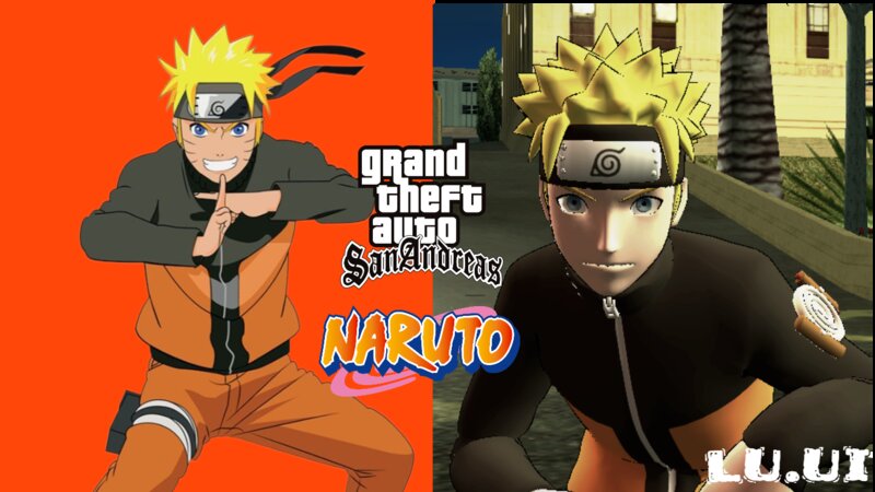 Download Naruto Shippuden Skin Collection for GTA San Andreas