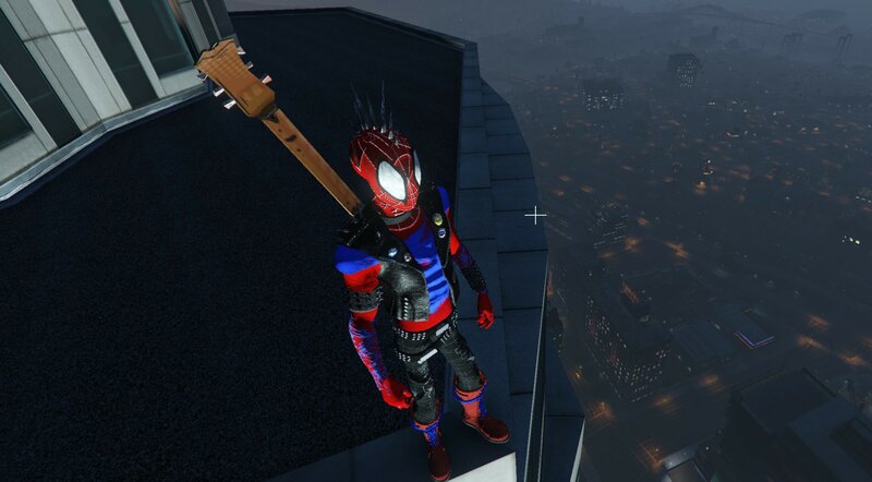 PS4 Spiderman [Add-on Ped] 