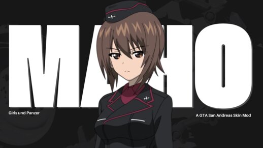 [Girls und Panzer] Maho Nishizumi