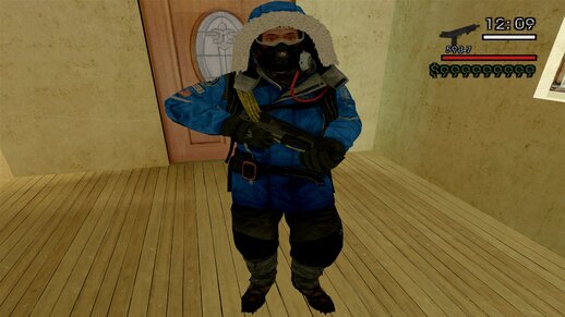 Arctic con cara de CJ HD de Rust Versión 1