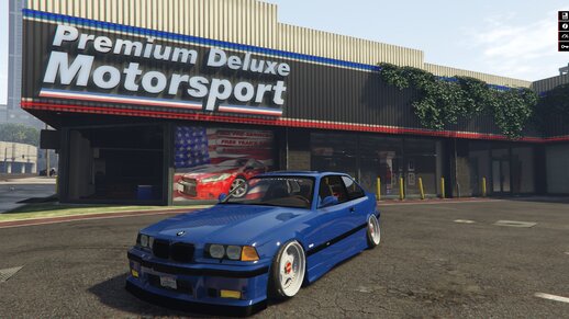 BMW E36 Stance Eurolook V2 [Add-On]