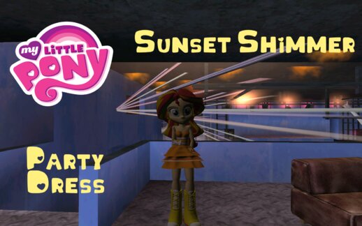 Sunset Shimmer Party Dress - MLP