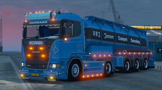 Scania R520 V8 S.P.J Jansen B.V.