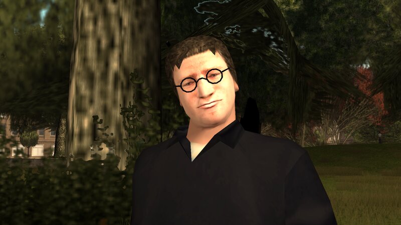 GTA San Andreas Gabe Newell Mod 