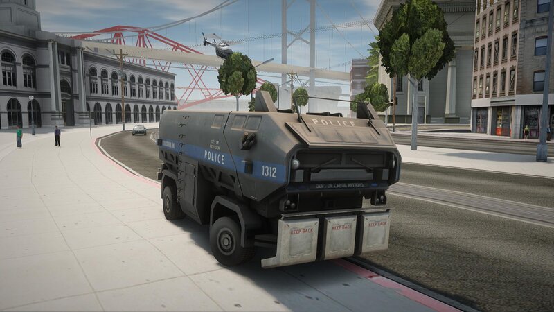 GTA San Andreas Sci-Fi Heavy Truck Mod - GTAinside.com