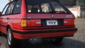 1989 BMW E30 Touring [Add-On | Extras | Vehfuncs V | Animated]
