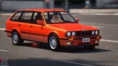 1989 BMW E30 Touring [Add-On | Extras | Vehfuncs V | Animated]