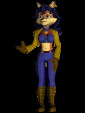 Carmelita Fox de PlayStation All-Stars Battle Royale