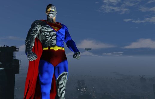 Cyborg Superman Deluxe [Addon Ped]