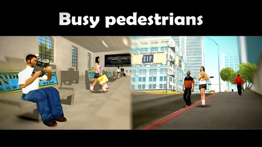 Busy Pedestrians v2.0