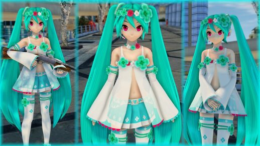 PDFT Hatsune Miku Spiritual + Animated Face