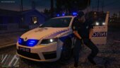 Skoda Octavia - Saobracajna Policija Srbije / Traffic Police of Serbia [Replace ~ ELS]