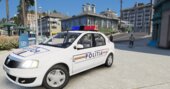 Dacia Logan 2008 Romanian Police