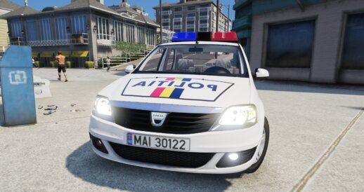 Dacia Logan 2008 Romanian Police