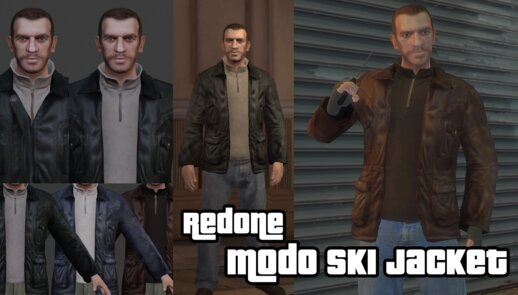 GTA 4 Redone Modo Ski Jacket for Niko Mod - GTAinside.com