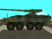 Guardian Artillery (M1128 Mobile Gun System) from Mercenaries 2: World in Flames