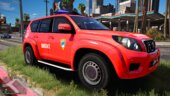 Toyota Land Cruiser Prado - Vatrogasno drustvo „Brela” (Firefighters of Croatia) [Replace | ELS] 