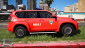 Toyota Land Cruiser Prado - Vatrogasno drustvo „Brela” (Firefighters of Croatia) [Replace | ELS] 