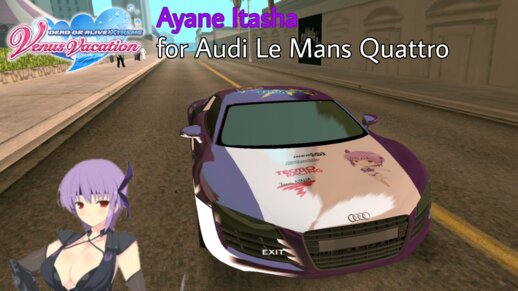 DOA Ayane Itasha for Audi Le Mans Quattro