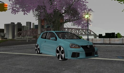 Volkswagen Golf GTI W12 for Mobile