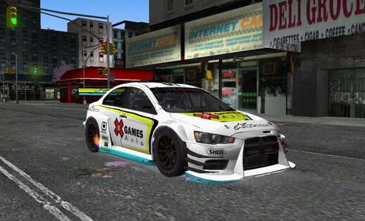 Mitsubishi Lancer Evo X Trailblazer for Mobile