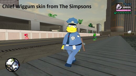 Chief Clancy Wiggum Skin from The Simpsons